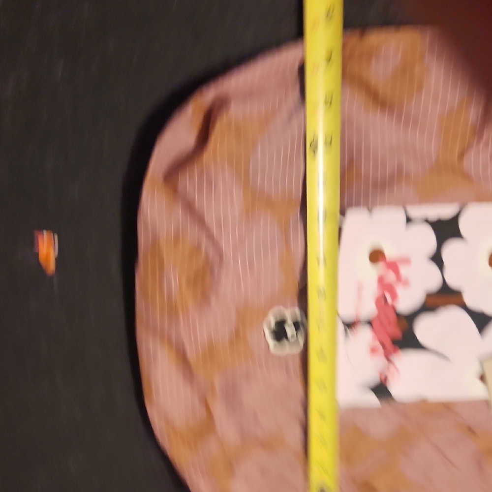 Marimekko Funny Tote Unikko  Pink and Brown - Picture 5 of 6